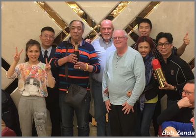 Happy to be back in China